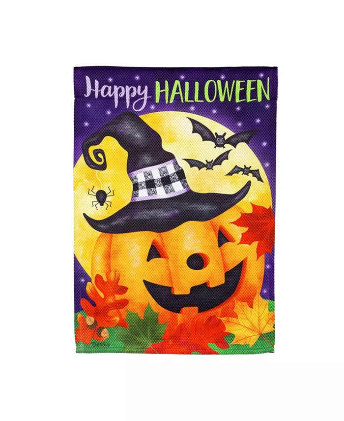 Evergreen Jolly Jack Garden Suede Flag 12.5 x 18 Inches Indoor Outdoor Decor - Intensery