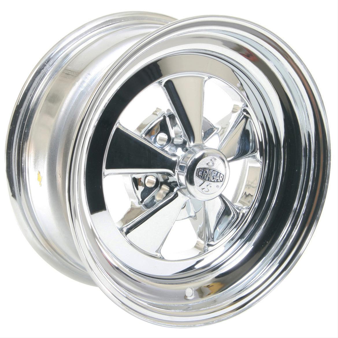 Cragar 1521912402B Cragar 61C Series S/S Super Sport Chrome Wheels - Intensery