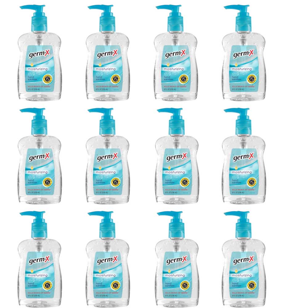 GERM-X 8oz Hand Sanitizer 12pk - Intensery