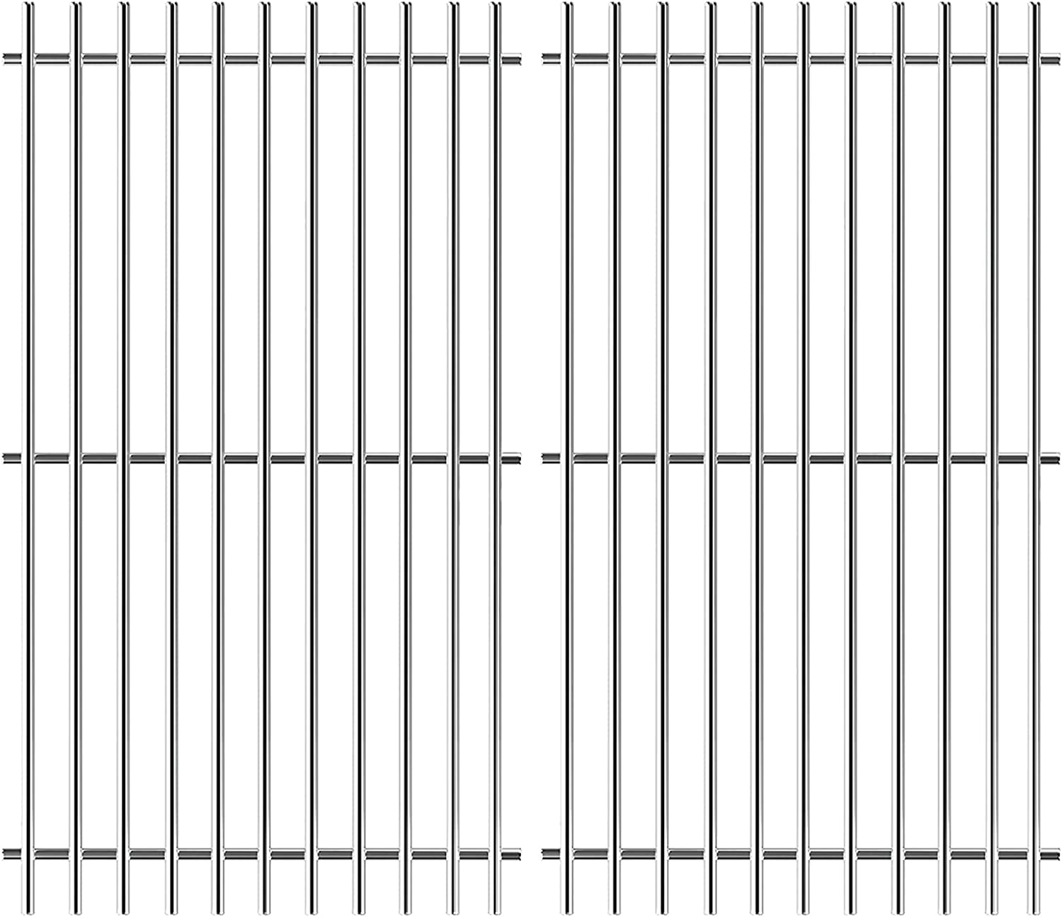 Cooking Grates for Traeger Pro 22 and 575 Series Pellet Smoker Grills, 7mm 304 Stainless Steel BBQ Parts - Intensery