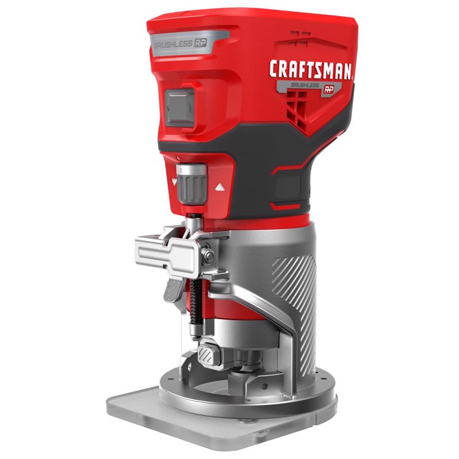 Craftsman V20 Cordless Fixed Base Router Tool Only - Intensery