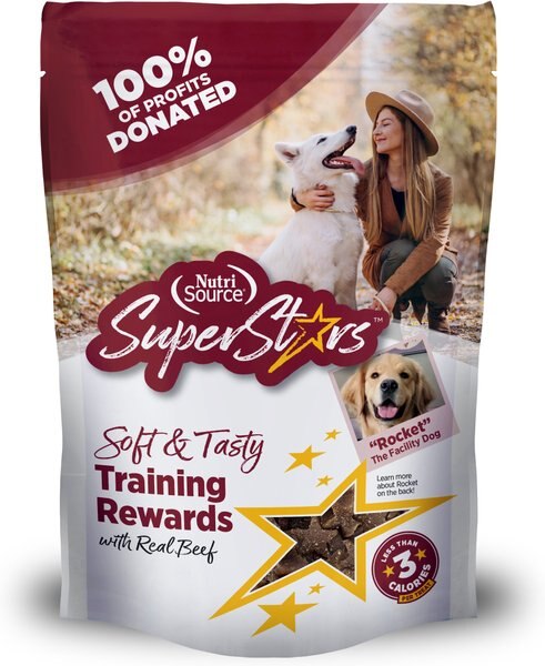 NutriSource Super Star Training Beef Flavor Dog Treats - Intensery