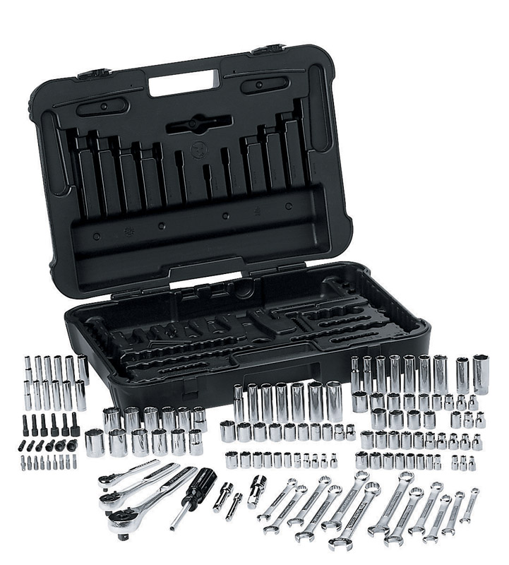 Craftsman 1/4 in. drive SAE 6 Point Mechanic\u0027s Tool Set 168 pc - Intensery