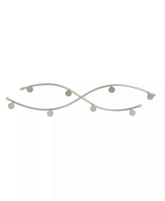Spectrum Sweep Wall Mount 8-Hook Rack - Intensery