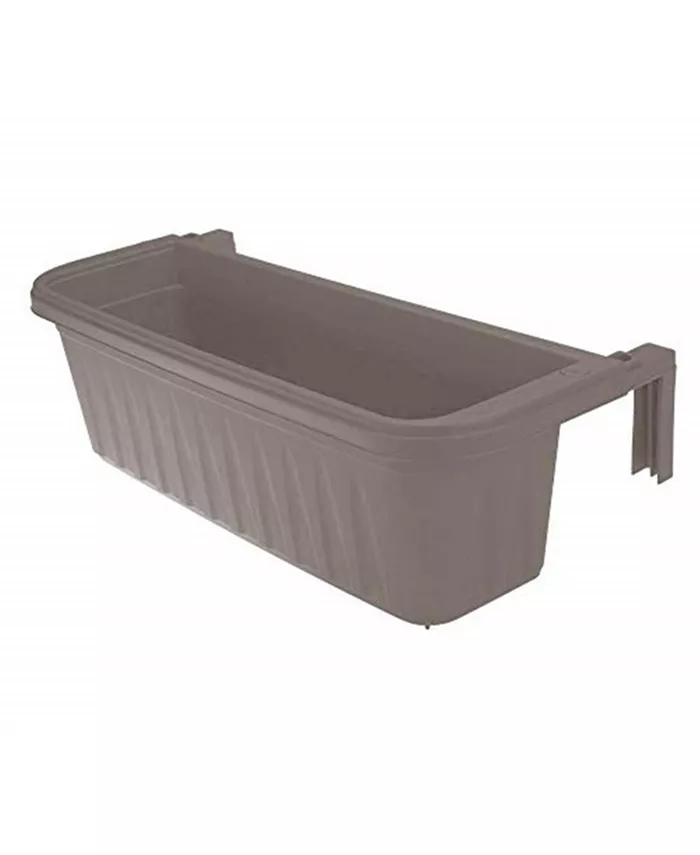 Apollo Exports AP30218DW Adjustable Railing Planter Driftwood 24 Inch - Intensery