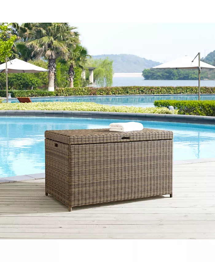 Crosley Bradenton Wicker Storage Bin - Intensery