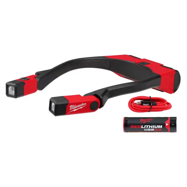 Milwaukee REDLITHIUM USB 400L Neck Light - Intensery