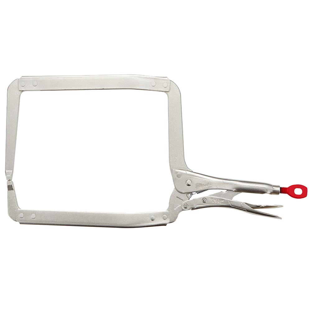 Milwaukee Tool 48-22-3529 Milwaukee TORQUE LOCK Locking C-Clamp Pliers with Deep Jaws - Intensery