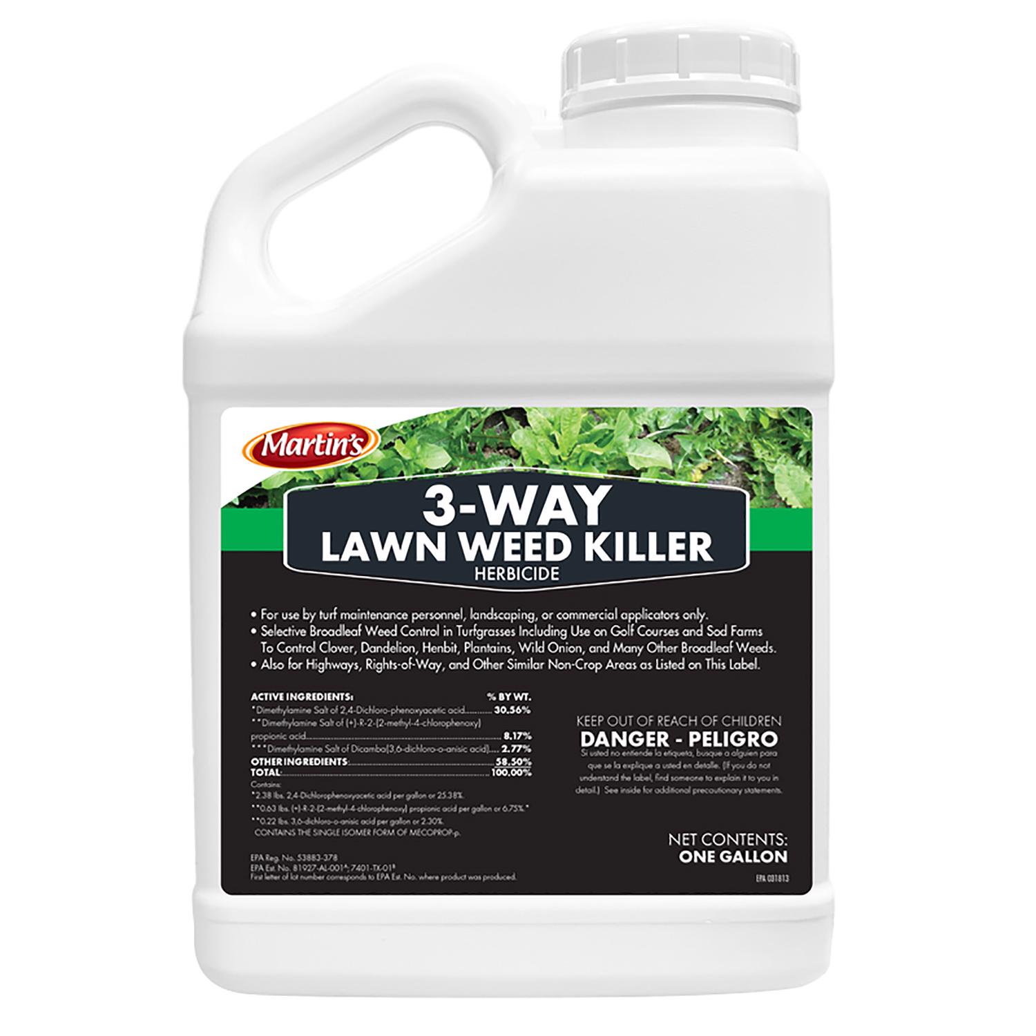 Martin\u0027s 3-Way Lawn Weed Killer Broadleaf Herbicide Concentrate 1 gal - Intensery