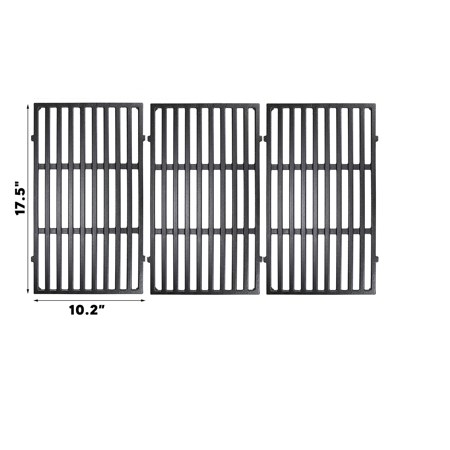 Cooking Grates for 4 Burner Dyna Glo Grill, DGE486BSP, DGE486BSP-D,  DGE486BSP-1, DGE486BSP-D-1 Model, Cast Iron Grids - Intensery