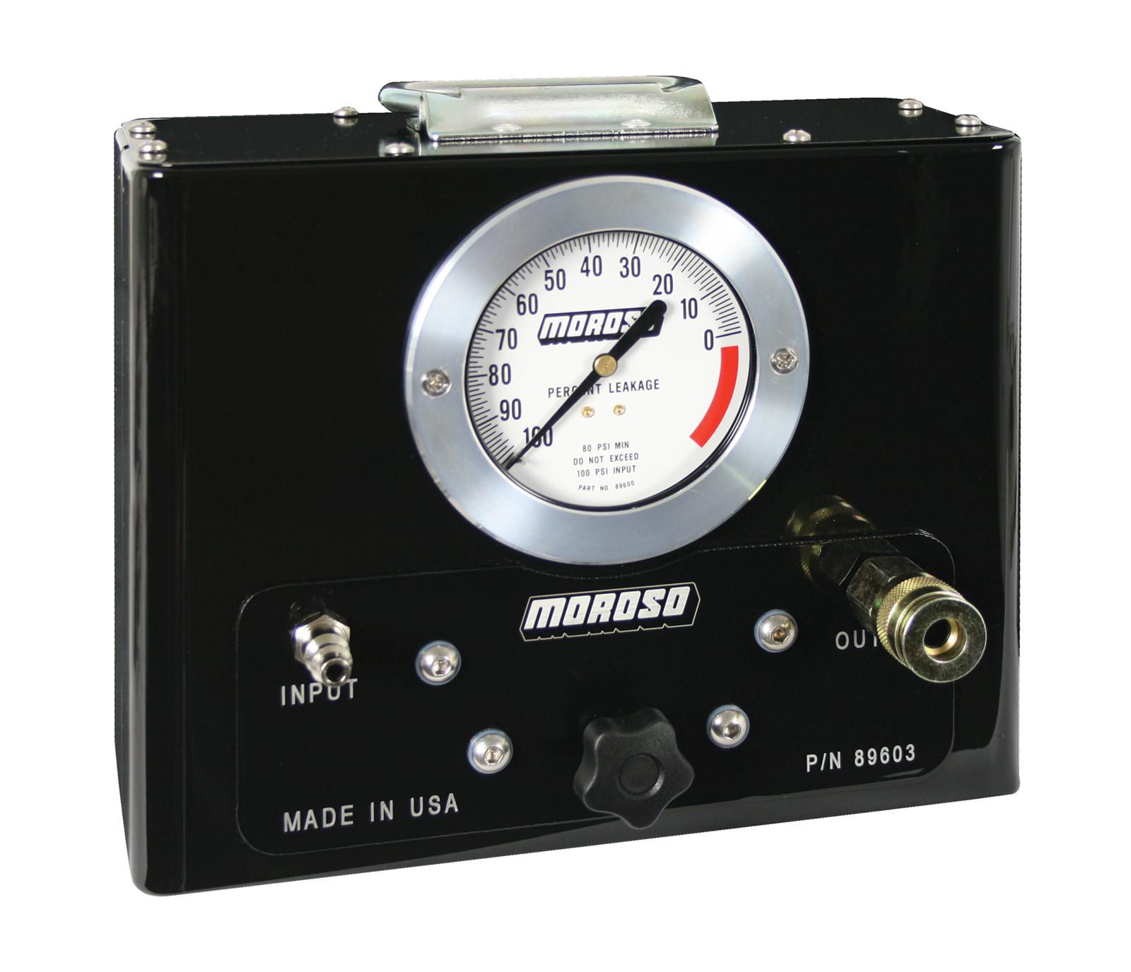 Moroso 89603 Moroso High Performance Cylinder Leakdown Testers - Intensery