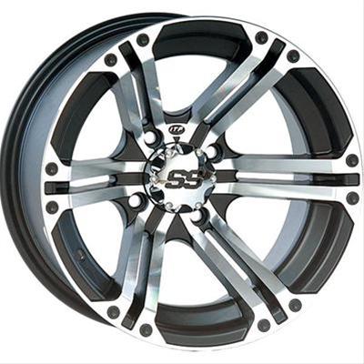 ITP 1228366404B ITP SS212 Black Machined Alloy Wheels - Intensery