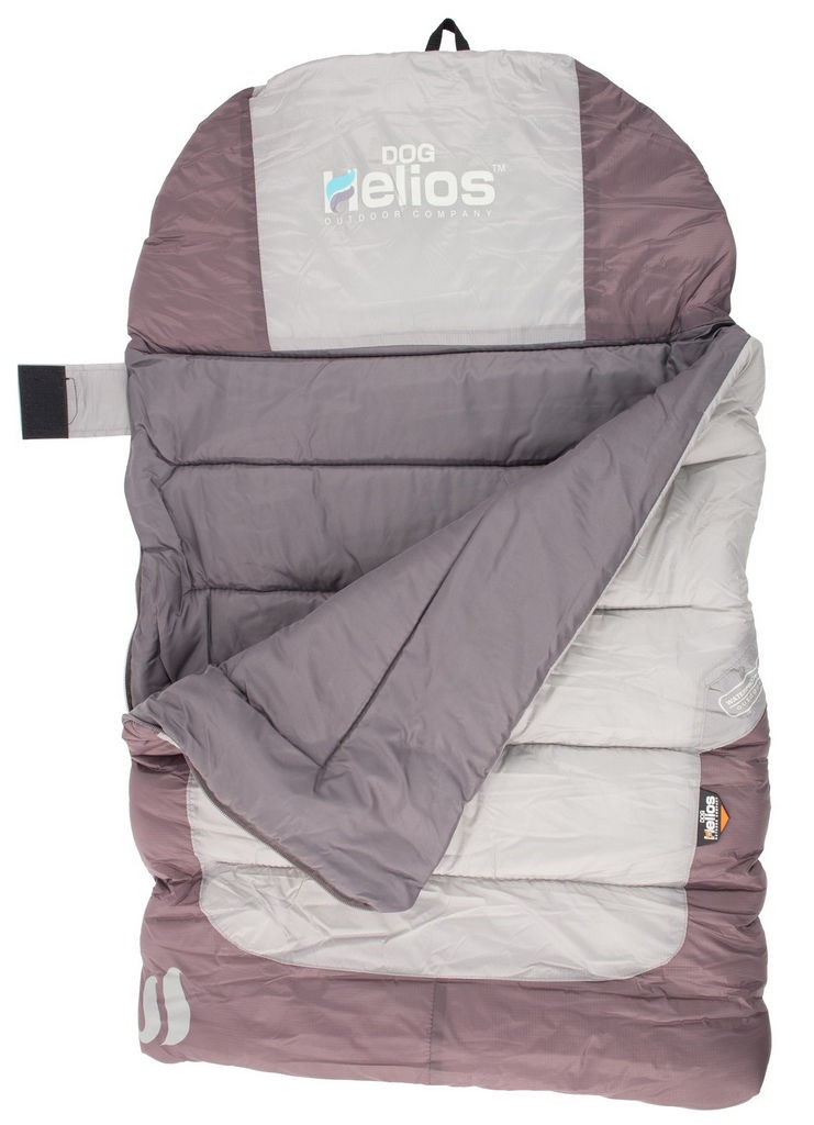 Helios Trail-Barker Multi-Surface Travel Dog Bed Featuring BlackShark Technology in Light Grey， Dark Grey (One Size) - Pet Life PB46GYMD - Intensery