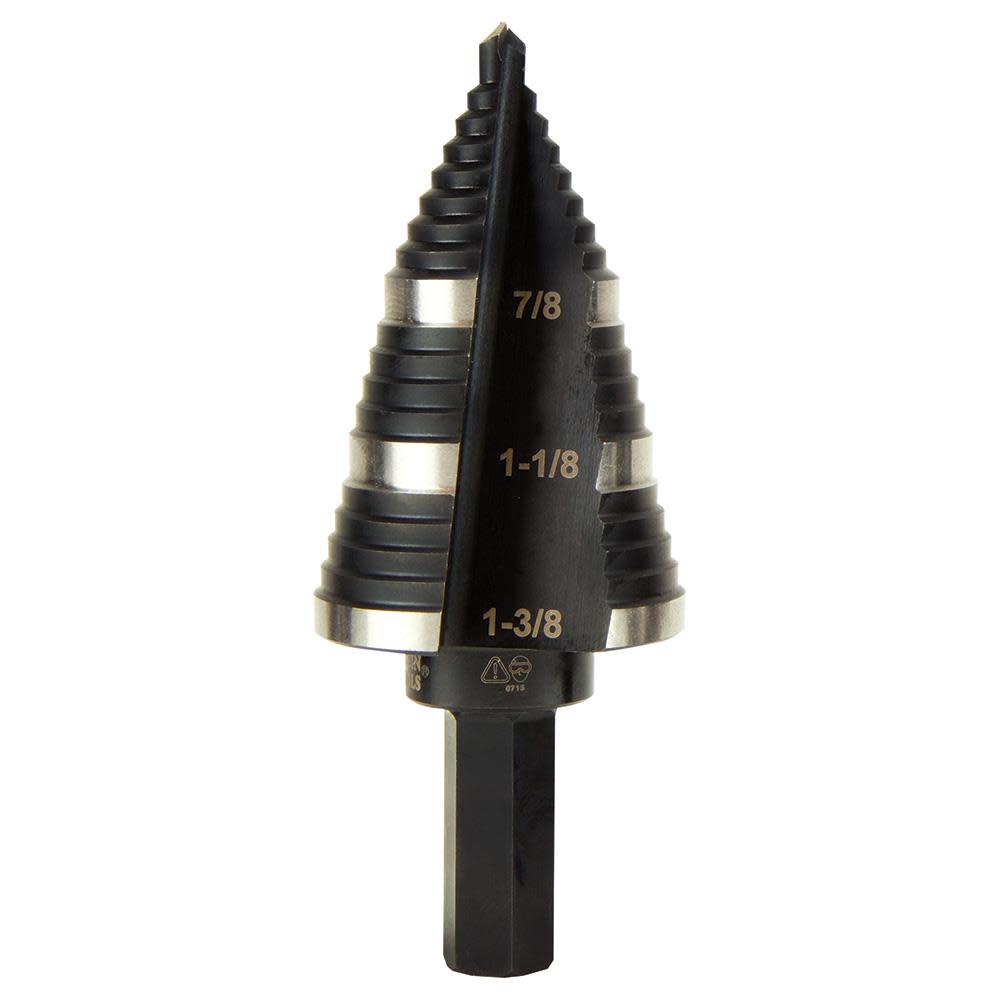 Klein Tools Step Drill Bit #15 Double Fluted KTSB15 from Klein Tools - Intensery