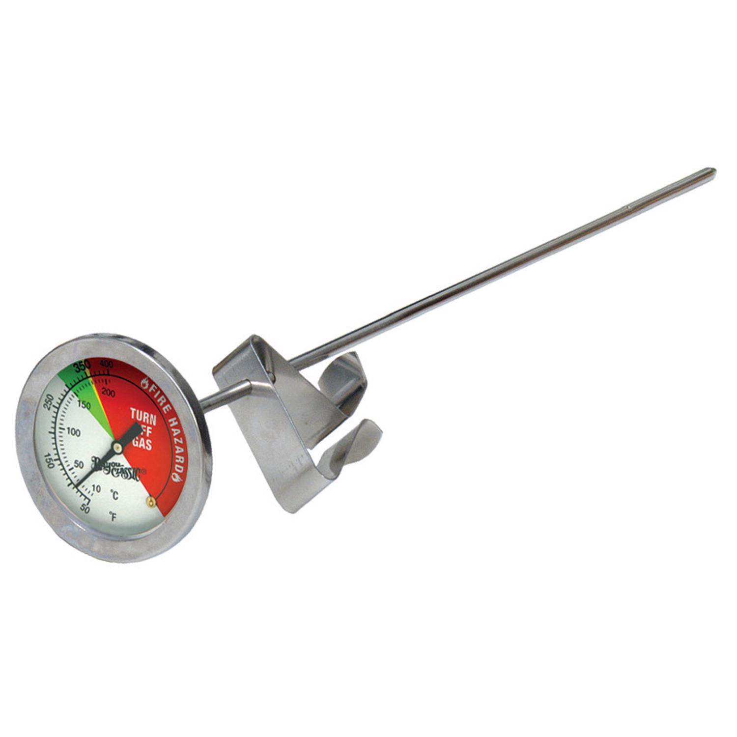Bayou Classic Dial Deep Fry Thermometer - Intensery