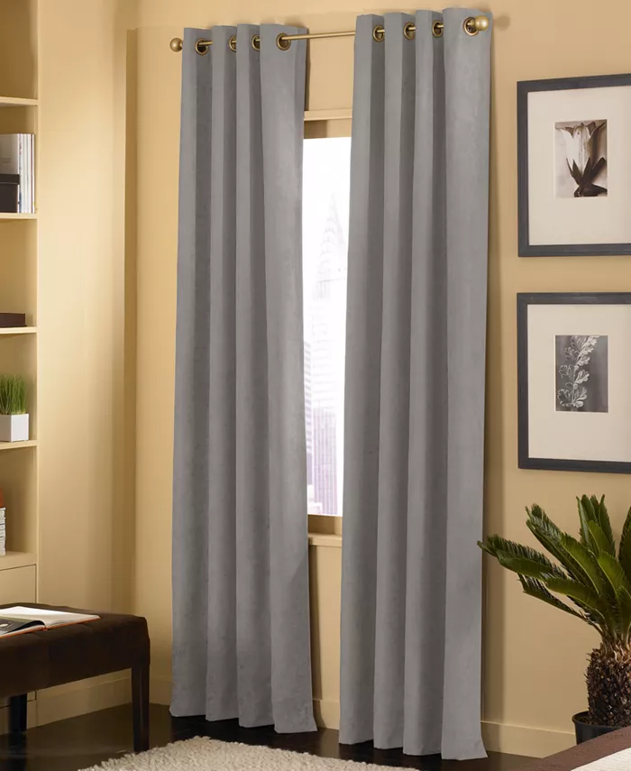 CHF Cameron Faux-Suede Window Treatment Collection - Intensery
