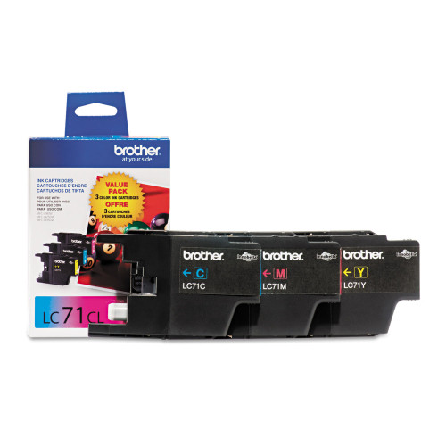 Brother LC713PKS Innobella Ink， 300 Page-Yield， Cyan/Magenta/Yellow - Intensery