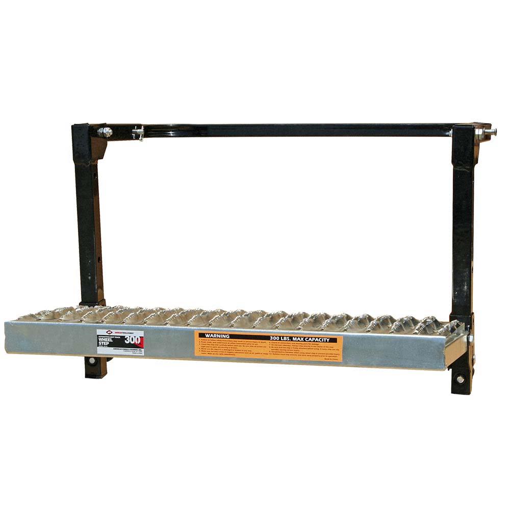 American Forge and Foundry Adjustable Non-Slip Automotive/Light Truck Wheel Step， 300 Lb. Capacity - Intensery