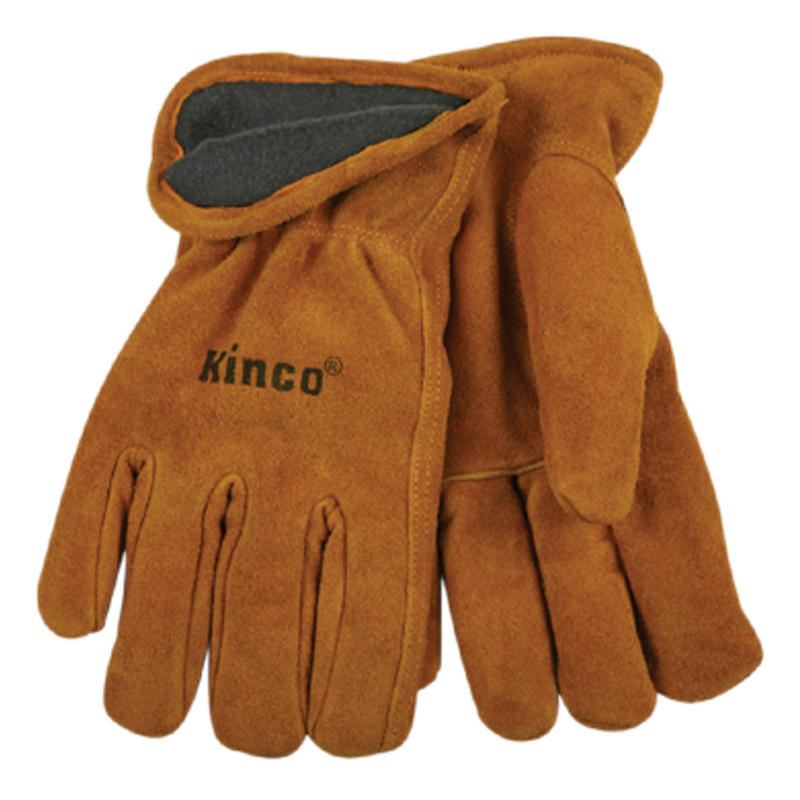 Kinco Men\u0027s Outdoor Driver Work Gloves Gold XL 1 pair - Intensery