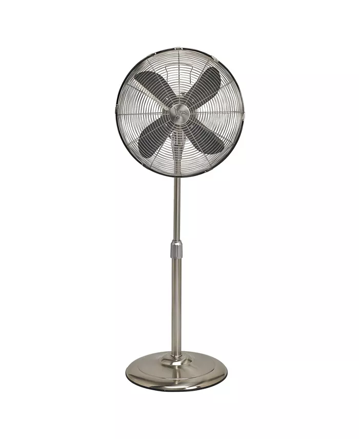 DecoBreeze Stainless Floor Fan- Adjustable Height - Intensery