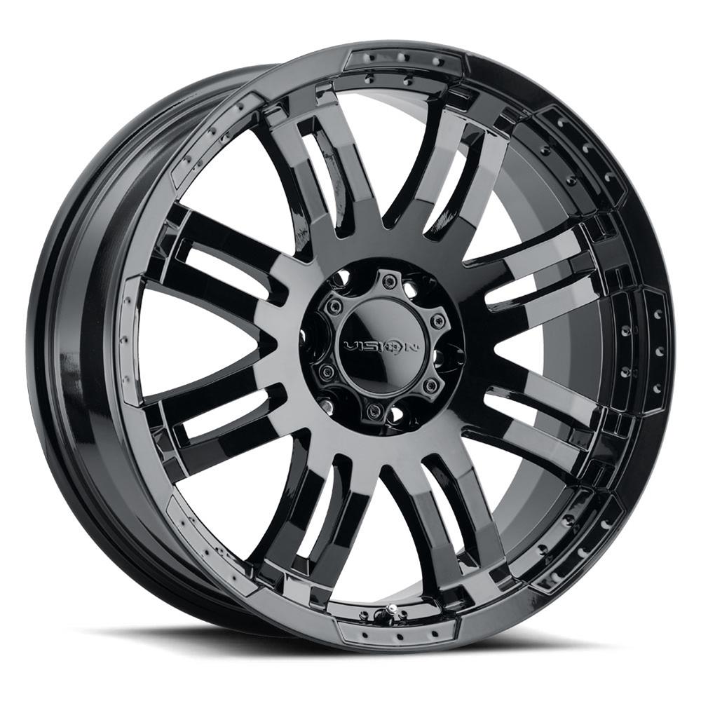 Vision Wheel 375-7881GB18 Vision Off-Road 375 Warrior Series Gloss Black Wheels - Intensery