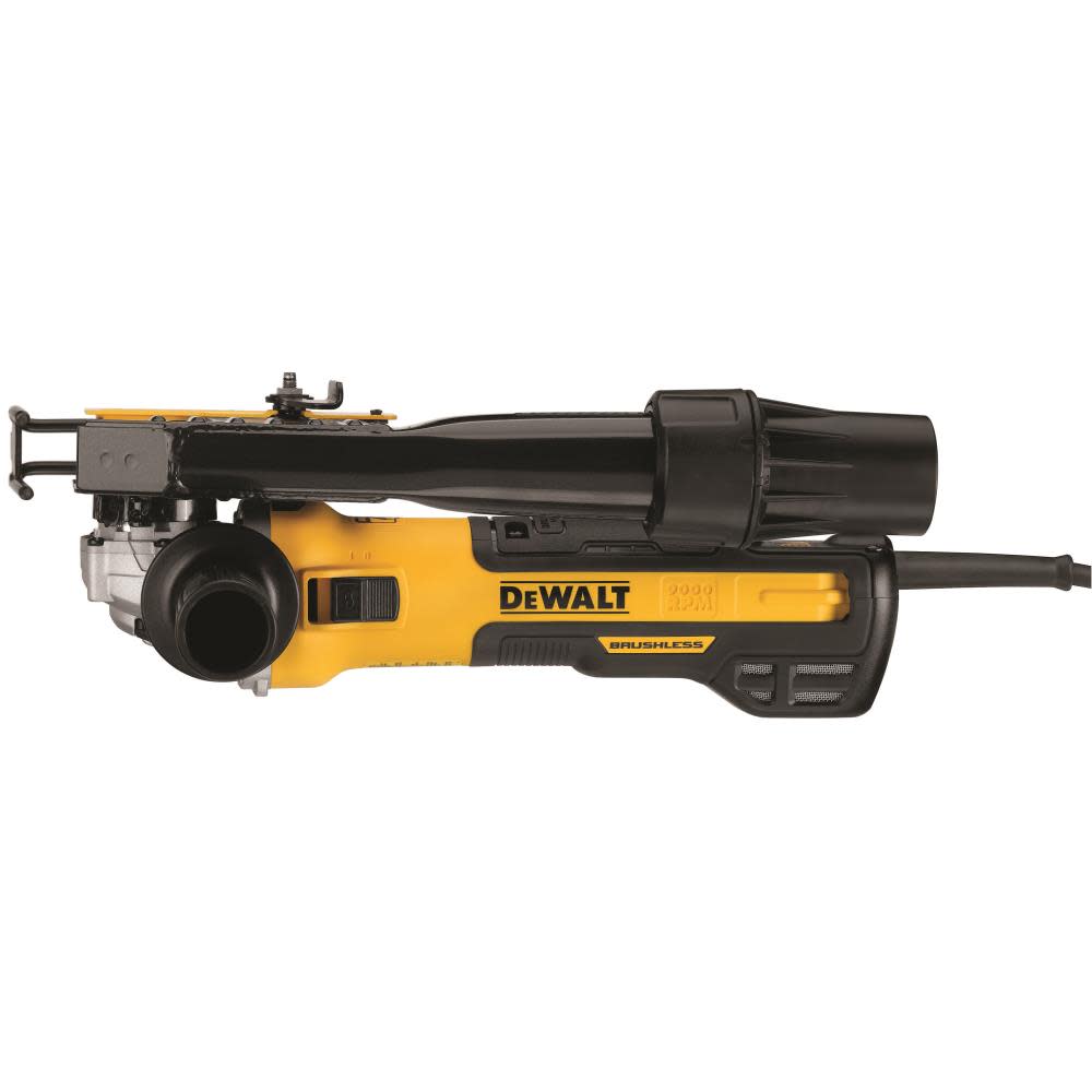 5 in. / 6 in. Brushless Small Angle Grinder， Slide with Tuckpointing Shroud - Intensery