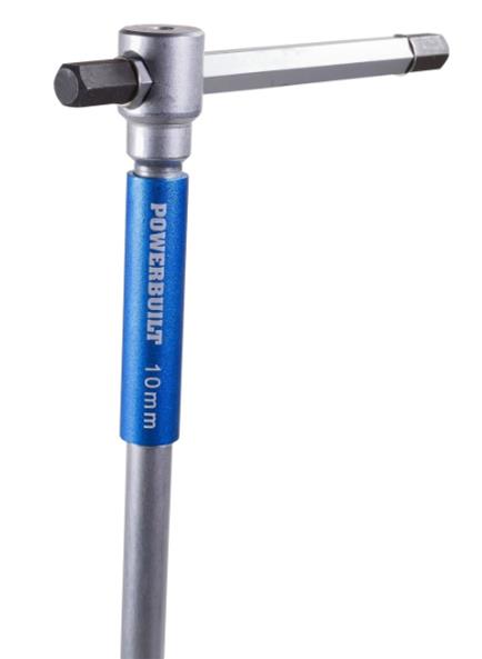Powerbuilt Tools 941645 Powerbuilt 8-Piece T-Handle Metric Hex Key Wrench Sets - Intensery