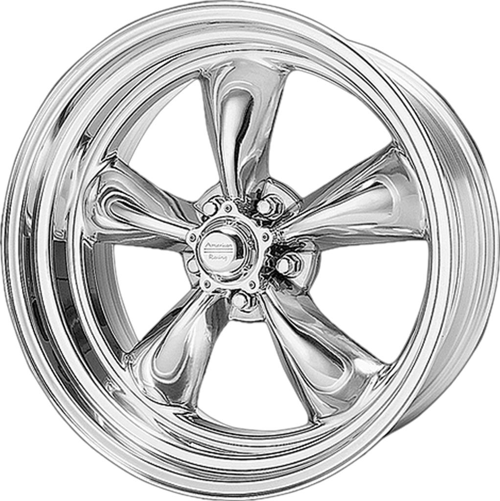 American Racing VN5158961 American Racing VN515 Polished Torq-Thrust II One-Piece Wheels - Intensery