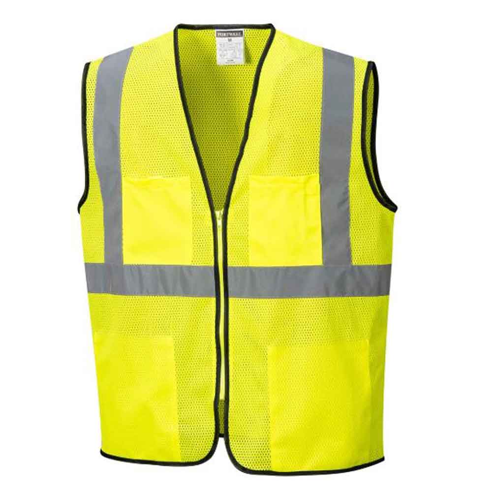 Yellow Tampa Mesh VestLarge - Intensery