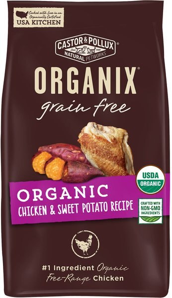 Castor and Pollux ORGANIX Organic Chicken and Sweet Potato Recipe Grain-Free Dry Dog Food - Intensery