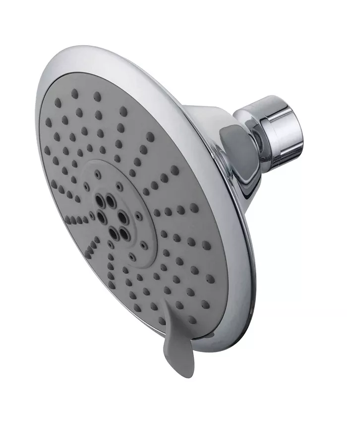 Kingston Brass Showerscape 5 Function 5-Inch 1.75GPM ABS Shower Head with ABS Bal-Jnt in Polished Chrome - Intensery