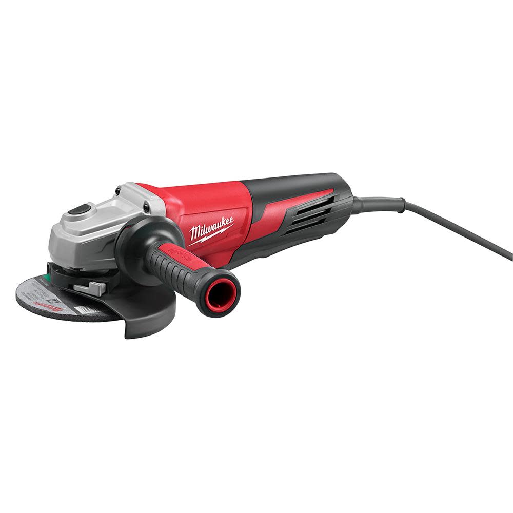 13 Amp 6 In. Small Angle Grinder Paddle， Lock-On - Intensery