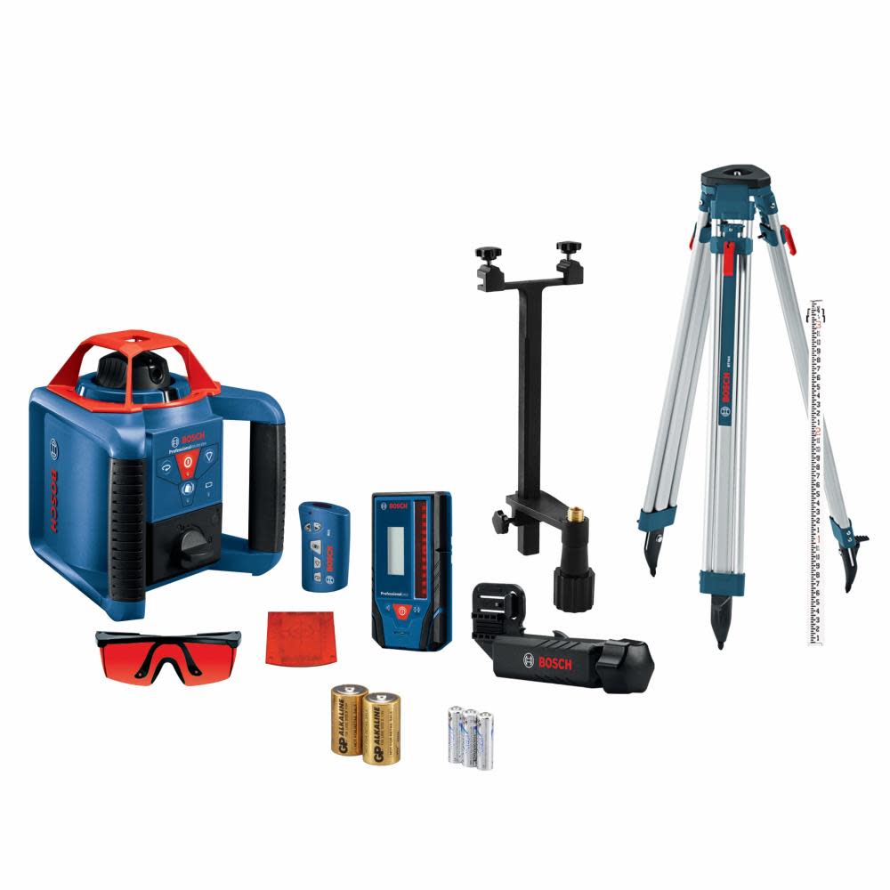 Bosch REVOLVE900 Rotary Laser Kit Reconditioned GRL900-20HVK-RT from Bosch - Intensery