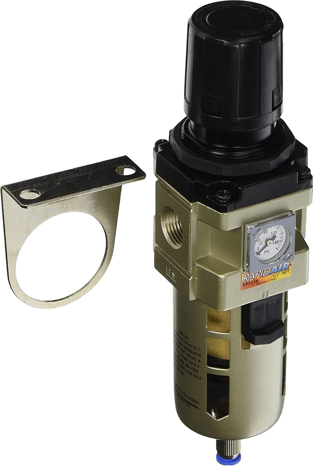 RapidAir K93216 RapidAir Products RapidAir Filter Regulators - Intensery