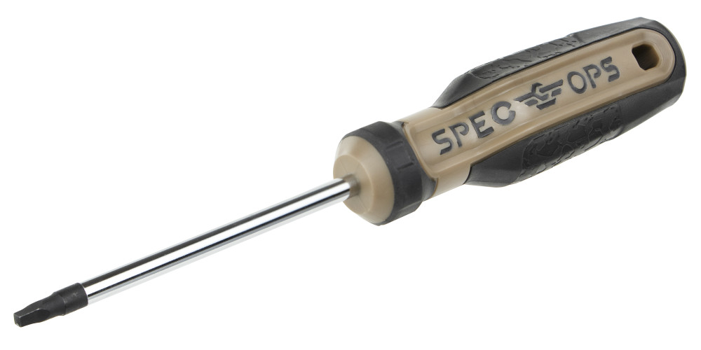 Spec Ops Square Drive Screwdriver #2 x 4 - Intensery