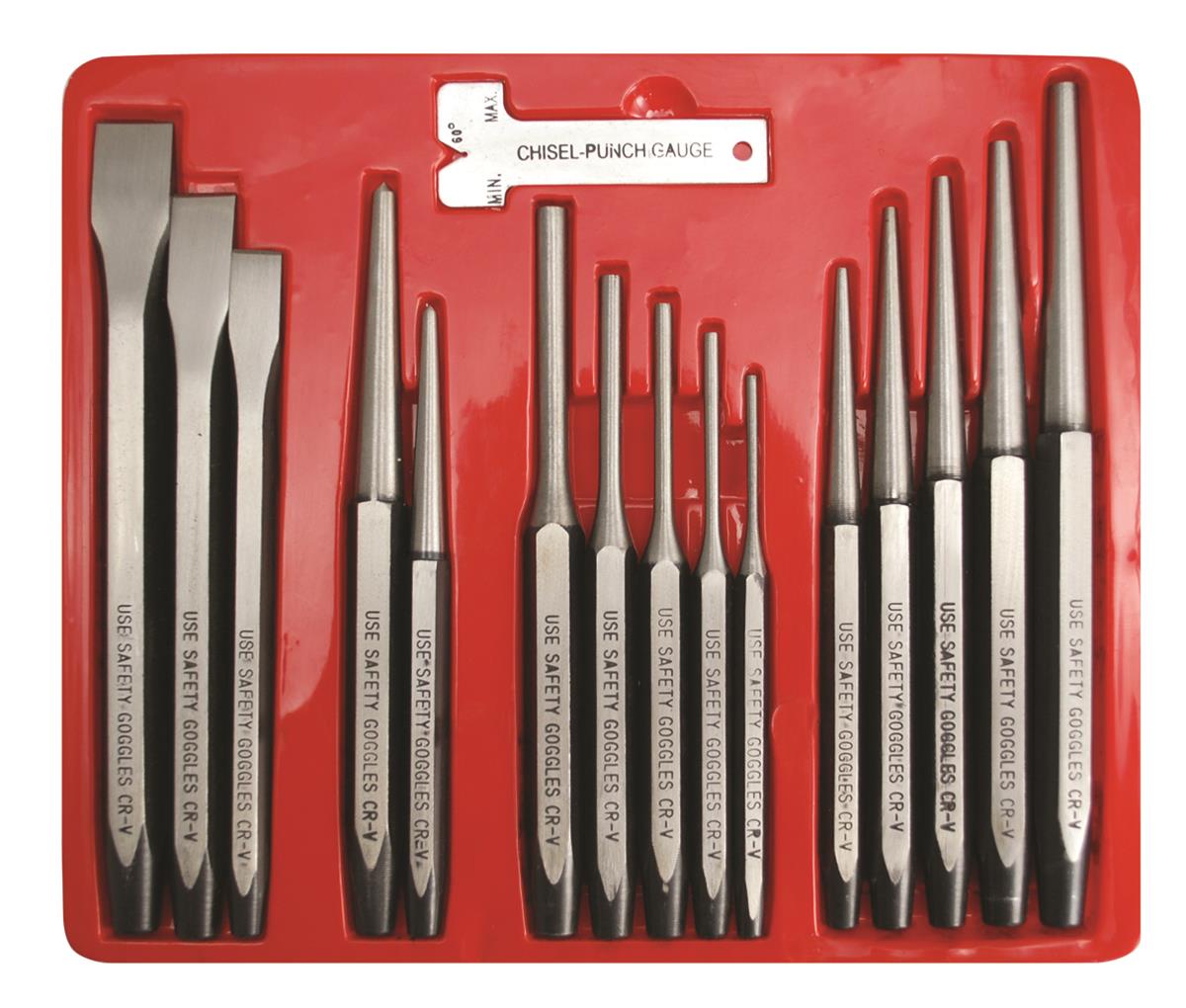 Astro Pneumatic Tool Company 1600 Astro Pneumatic Tool Company Punch and Chisel Sets - Intensery