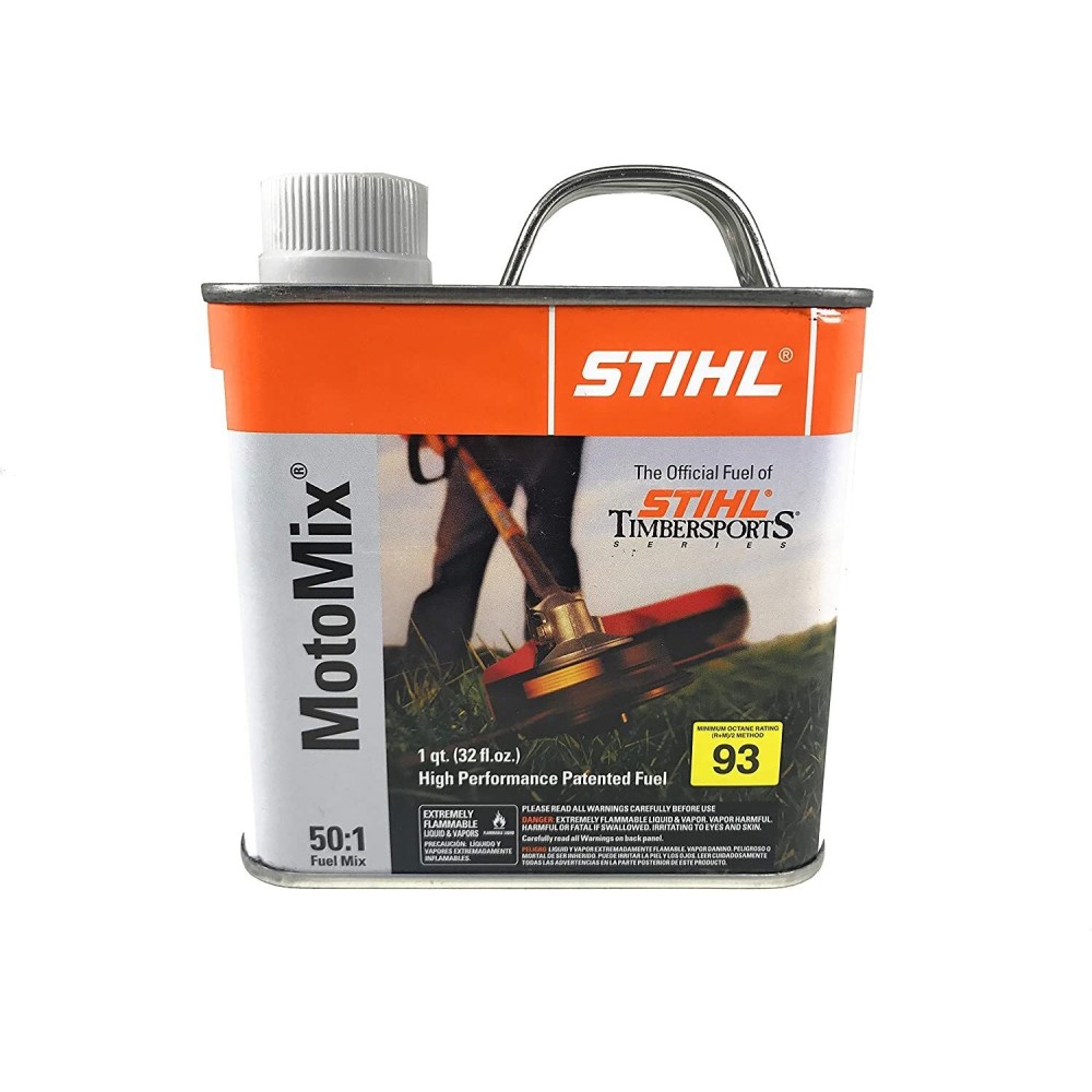 Stihl MotoMix 32 oz Light Green Pre-Mixed HP Patented Fuel - Intensery