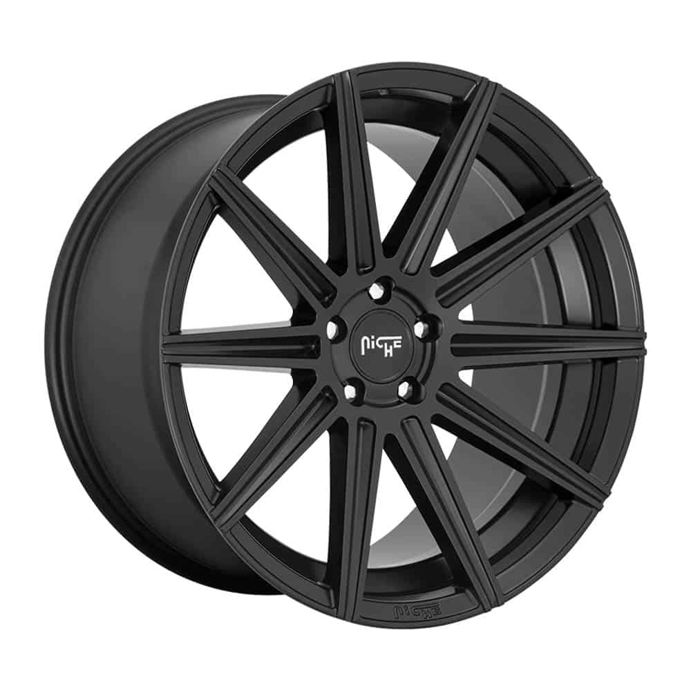 Niche 1PC M242 TIFOSI M242 20X10.5 5X4.5 MT-BLK 40MM - Intensery