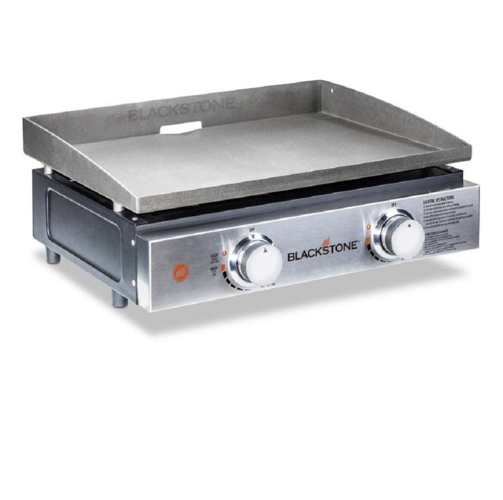 22 Tabletop Griddle with Stainless Steel Front Plate - Intensery