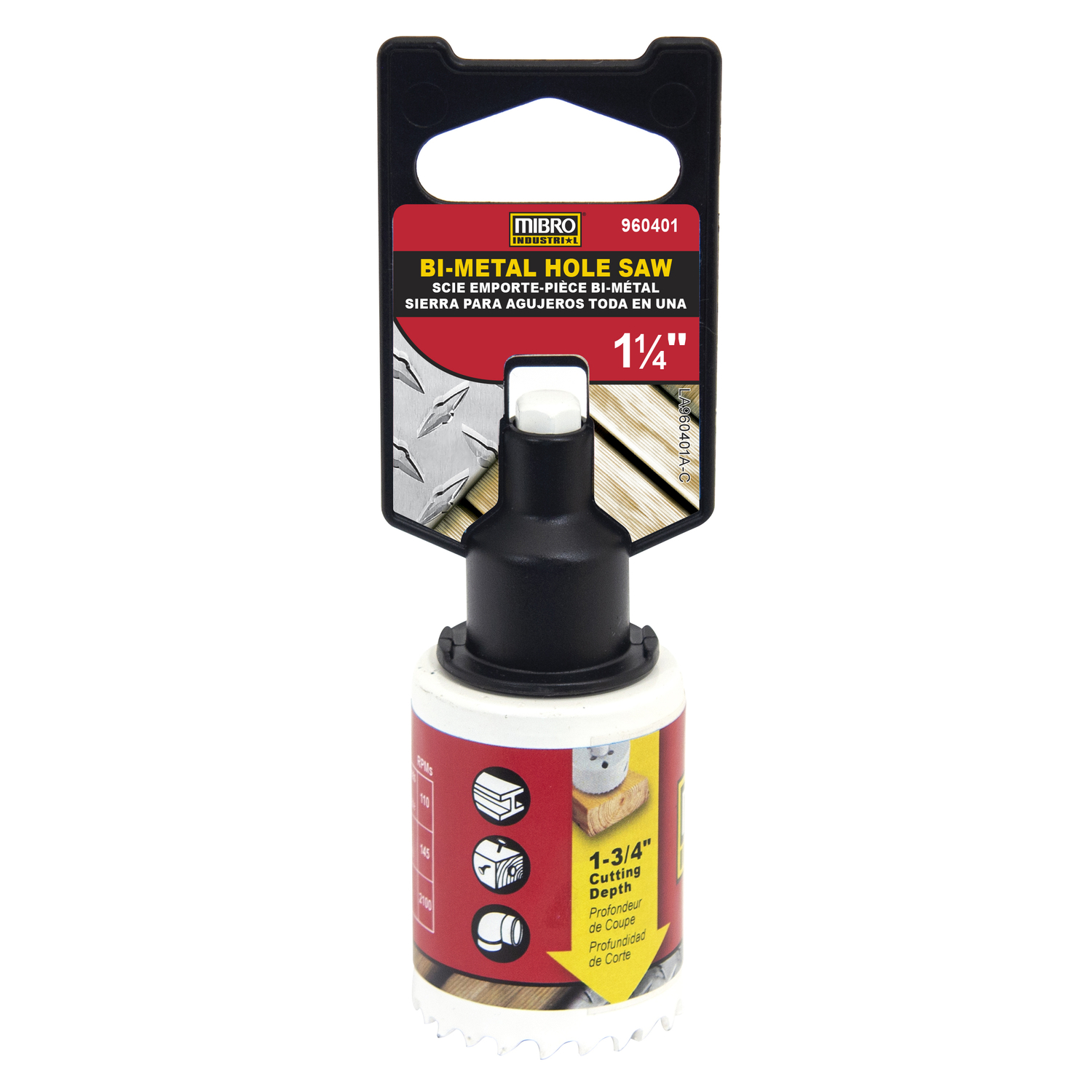 MIBRO 1-1/4 in. Bi-Metal Hole Saw - Intensery
