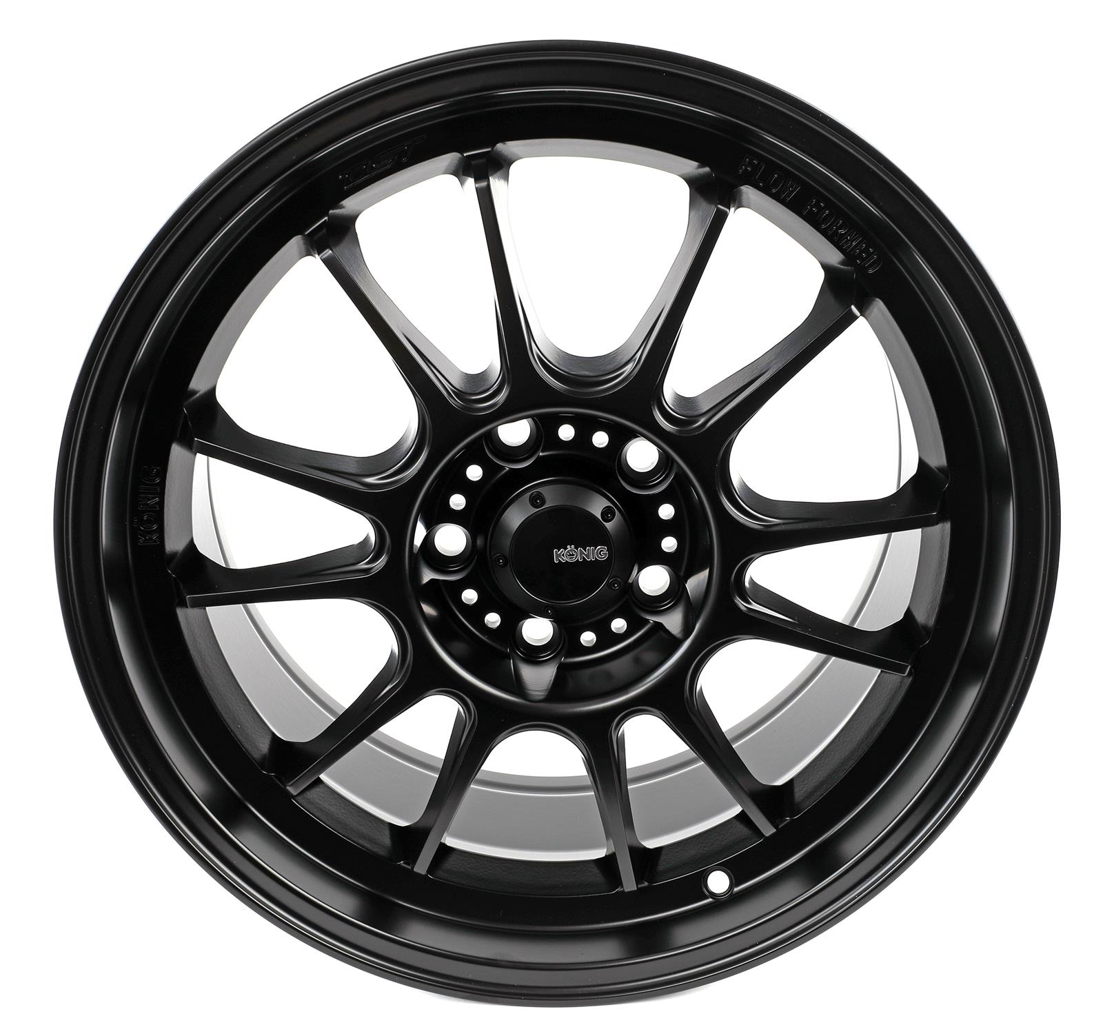 Konig Wheels HG87514355 Konig Hypergram Matte Black Wheels - Intensery
