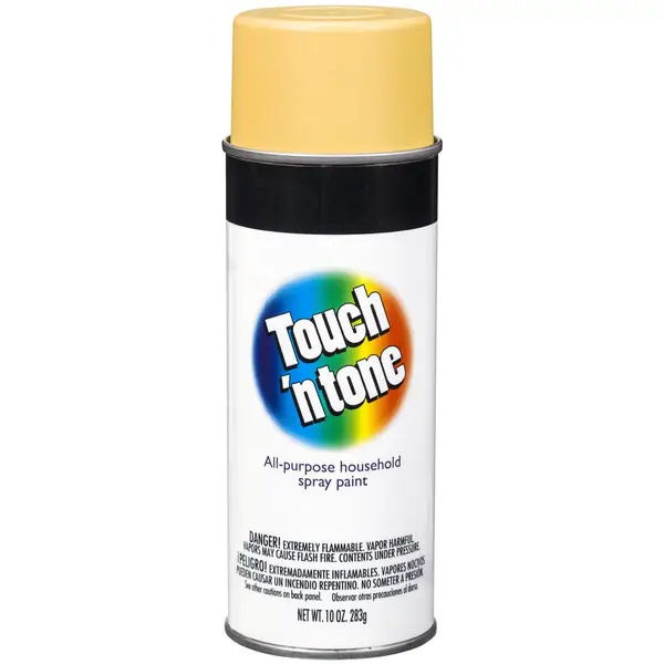 Rust-Oleum 10 oz Touch N Tone Gloss Black Spray Paint - Intensery