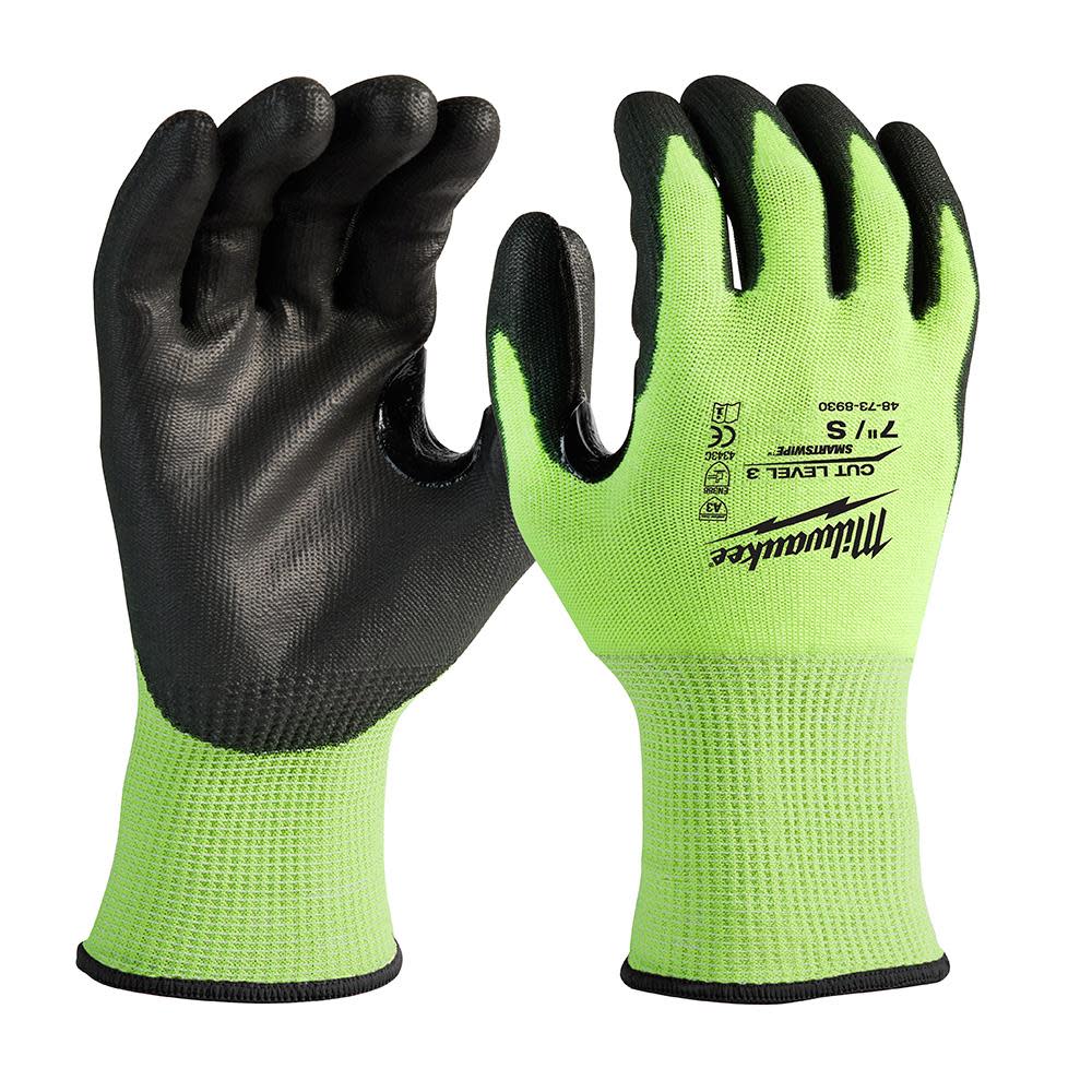High Visibility Cut Level 3 Polyurethane DippedS - Intensery
