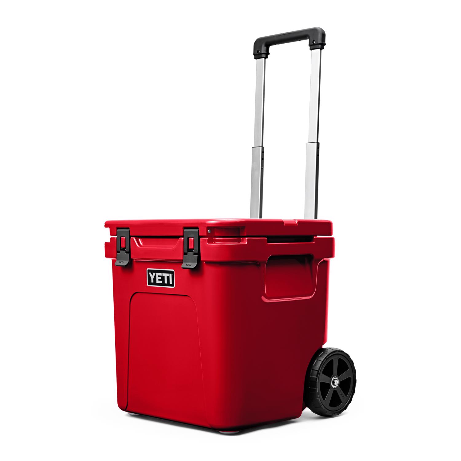 YETI Roadie 48 Rescue Red 48 qt Roller Cooler - Intensery