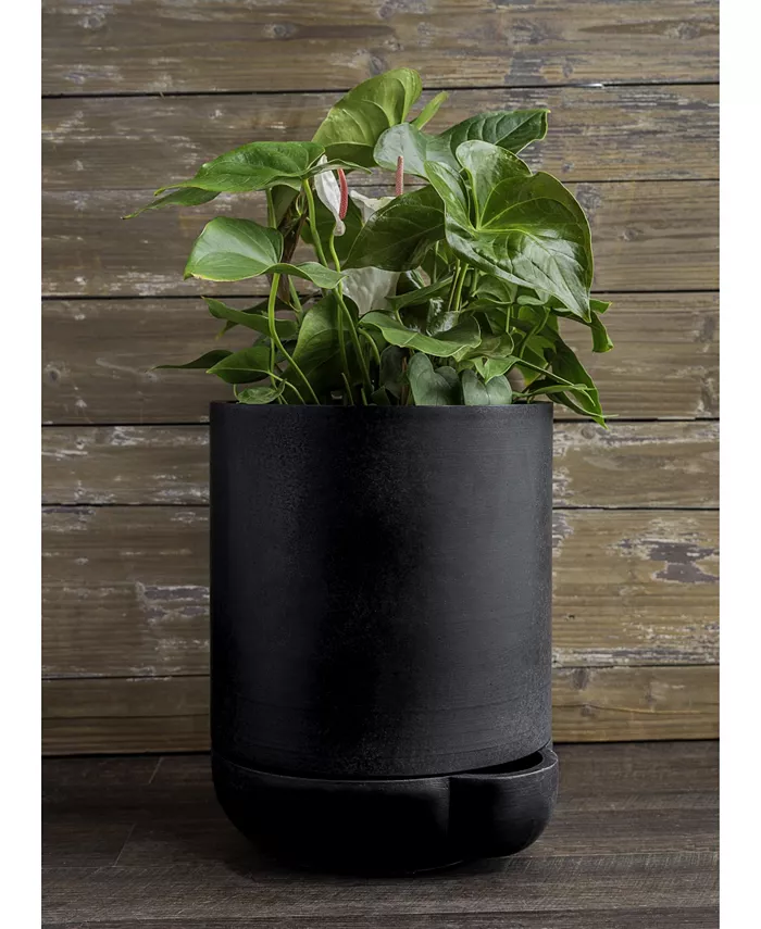 Campania International I and O Skinny Crete Container Planter， 7 Gallon - Intensery