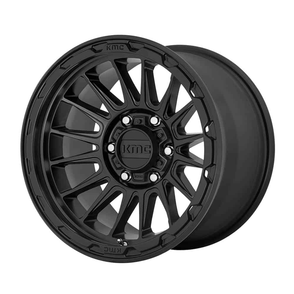 KMC KM542 IMPACT KM542 17X9 5X5.0 S-BLK -12MM - Intensery