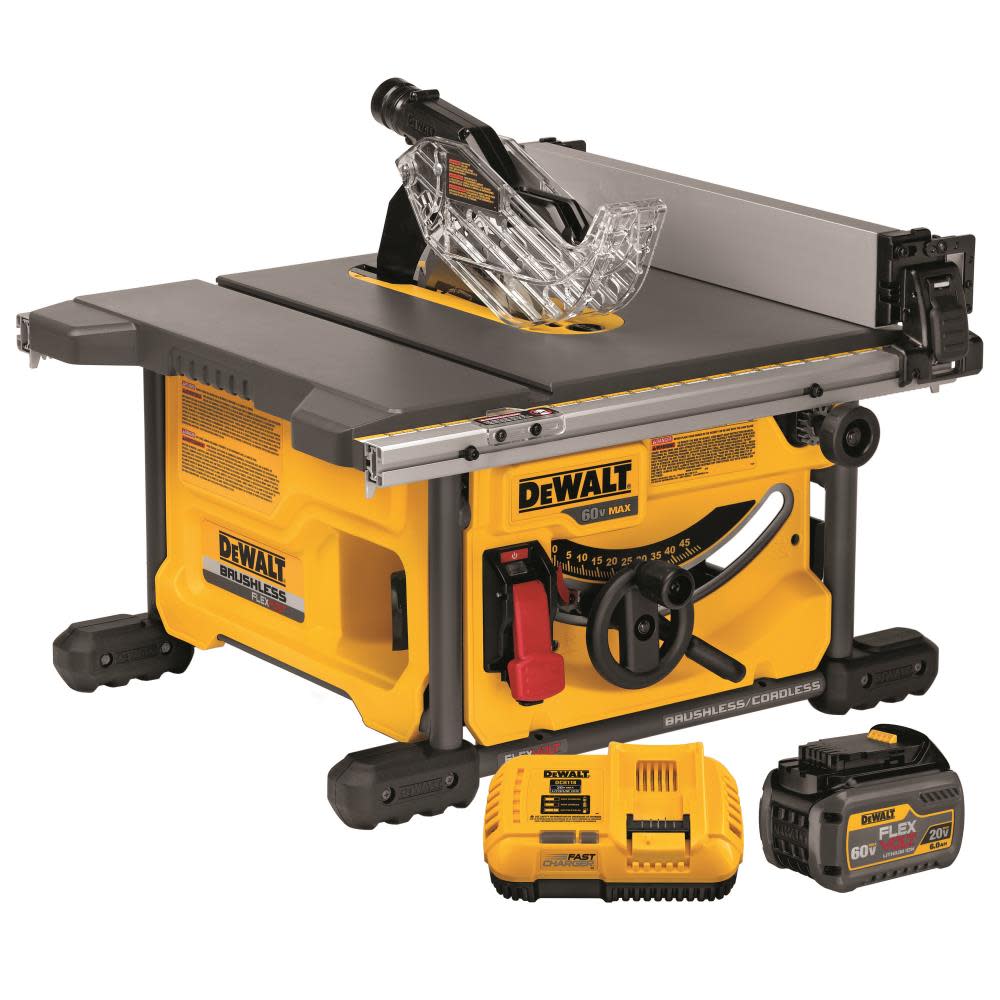 FLEXVOLT 60V MAX* 8-1/4In Table Saw Kit - Intensery