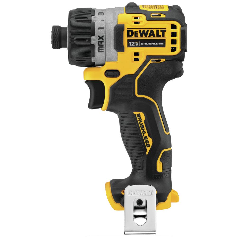 DEWALT XTREME 12V MAX* Brushless 1/4 in. Cordless Screwdriver (Tool only) DCF601B from DEWALT - Intensery