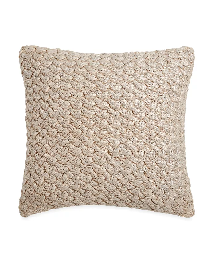 Michael Aram CLOSEOUT! Metallic Knit Decorative Pillow - Intensery