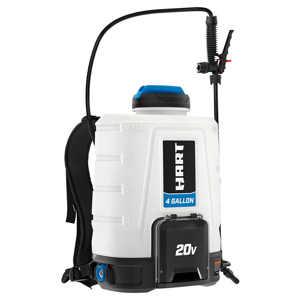 Hart 20-Volt 4 Gallon Chemical Sprayer (1) 20-Volt 2Ah Lithium-Ion Battery - Intensery